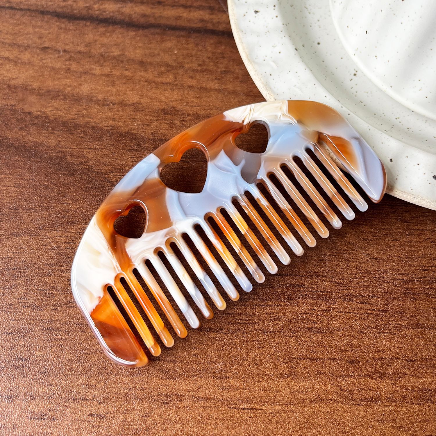Sensación de alto nivel ~ acético placa portátil lavable pein de cabello antiestático pein de cabello retro