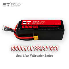 BT LIPO倍特電池6500mAh 6S 22.2V 65C航空モデル専用電池