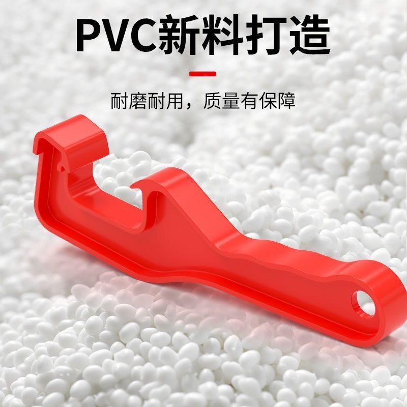 Abrelatas de Barriles de Plástico Reforzado, Herramienta para Abrir Tapas de Barriles de Pintura y Aceite, Resistente al Agua, Llave para Abrir Tapas de Barriles