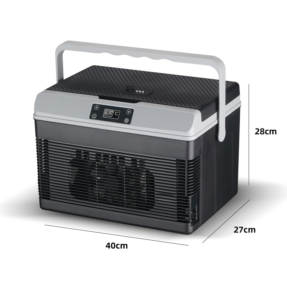 15L Truck Refrigerator Mini Refrigerator Portable Cooling and Heating Box 12V24V Outdoor Refrigerator Small Cooling and Heating Box