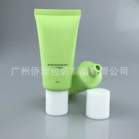 60g100g Очищающий гель шланг 60ml цилиндрическая крышка PE пластиковый шланг очищающий крем шланг упаковка