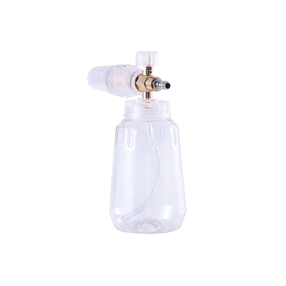 No. 2 aluminum transparent high-pressure PA foam sprayer, designed for car washing, with a large capacity and fan-shaped foam