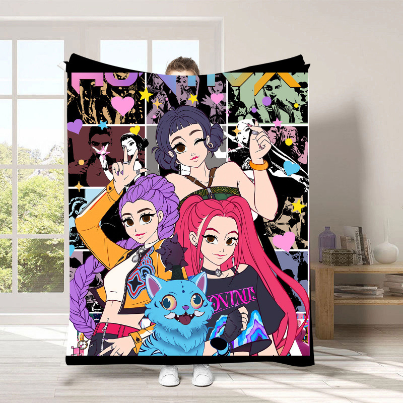 Explosiones transfronterizas de caza de brujas mantas de franela de comercio exterior Amazon mantas de cama gruesas mantas