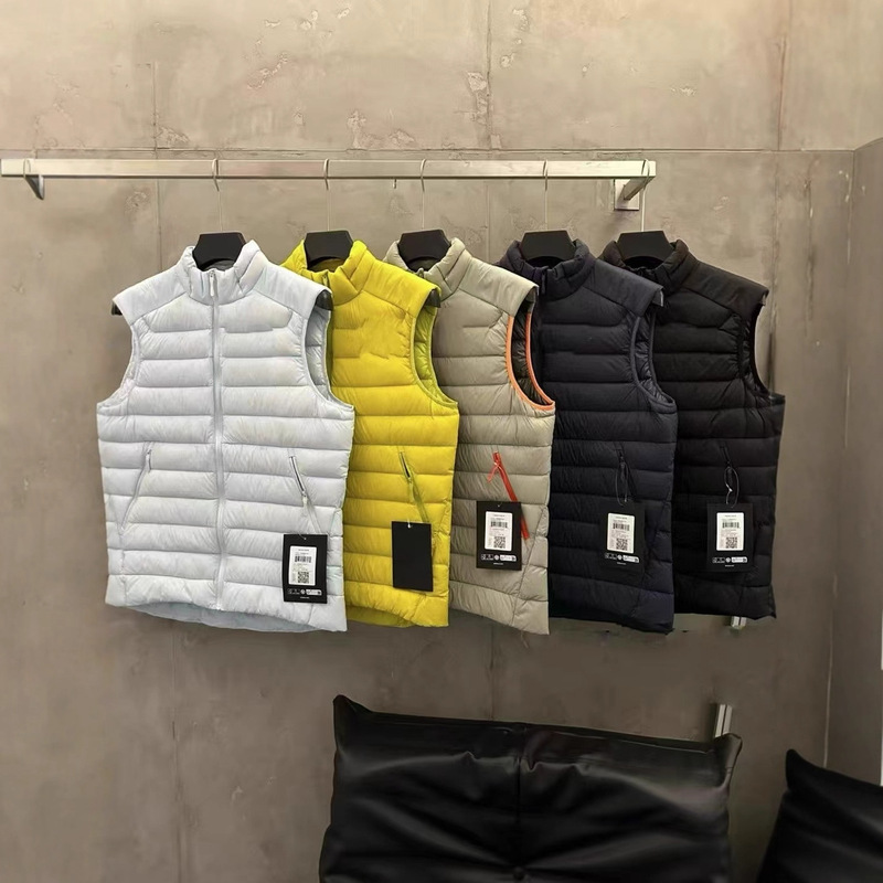 Bird House Same Style Cerium Vest down Vest Stand Collar Goose down Jacket for Men and Women 25 Years New down Jacket