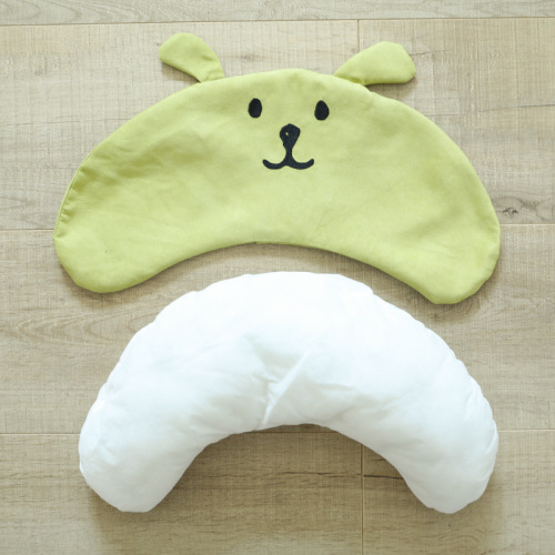 IBEANS dog pillow pea comfortable cartoon removable and washable pet pillow chin pad sleeping auxiliary sleep pillow