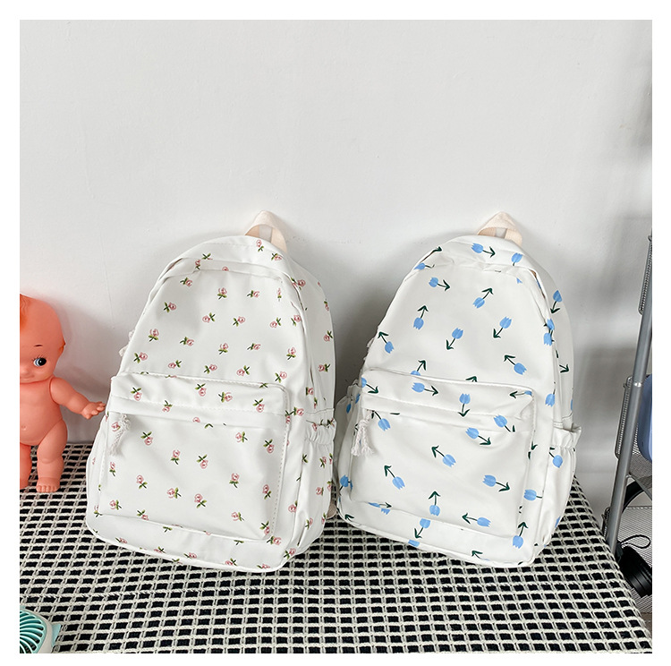 Flower Casual Daily Women's Backpack display picture 5