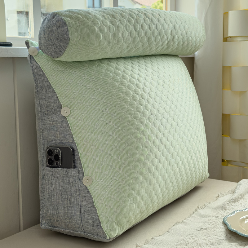Ajustement des haricots glacés-vert eau [avec appui-tête] / 45*50*22cm [frais et confortable]