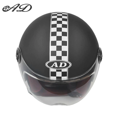 Motosiklet kaskı (dəbilqə), 3C Certified Motorcycle Retro Half Helmet