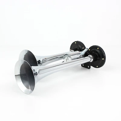 Cross-Border Air Horn 12V24V Universal Car horn/tweeter - silver