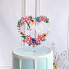 Brand acrylic decorations, flowered, factory direct supply