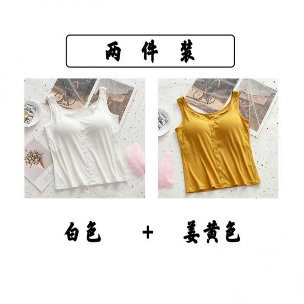 White, yellow
