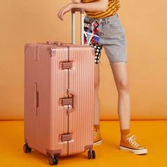 高顏值2023新款行李箱男大容量超大拉杆箱女皮箱密碼箱子結實耐用