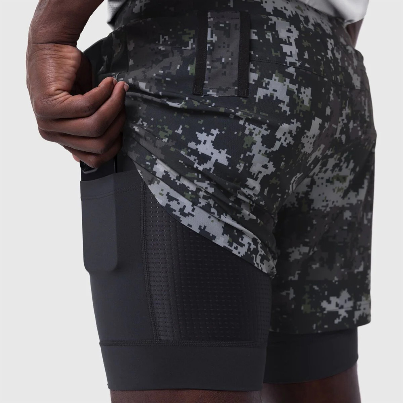 Men's Performance Training Shorts Lightweight Running Sport Shorts_voghion.com