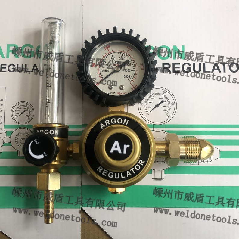 轻型便宜氩气流量计 外贸出口氩气减压器