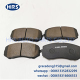 41060-WK60J подходит для тормозных колодок Nissan Nissan Bilian. Тормозные колодки полуметаллические.