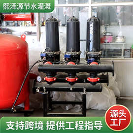 农业灌溉叠片过滤器大流量盘式过滤器大棚园林滴灌喷灌叠片过滤器