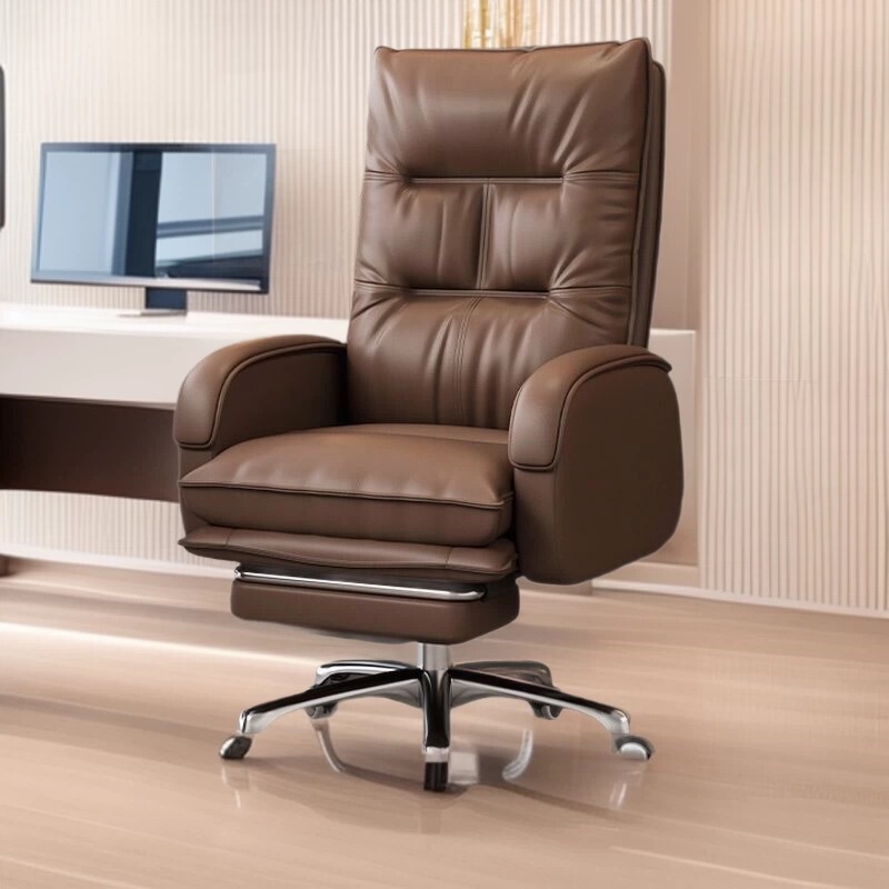 Luxury business executive chair, office chair for long-term sitting, home study gaming lazy sofa, dormitory recliner chair