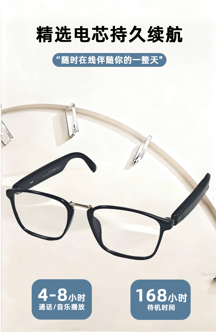 跨境AI智能翻译眼镜GS02变色防紫外线蓝牙磁吸听歌打电话眼镜