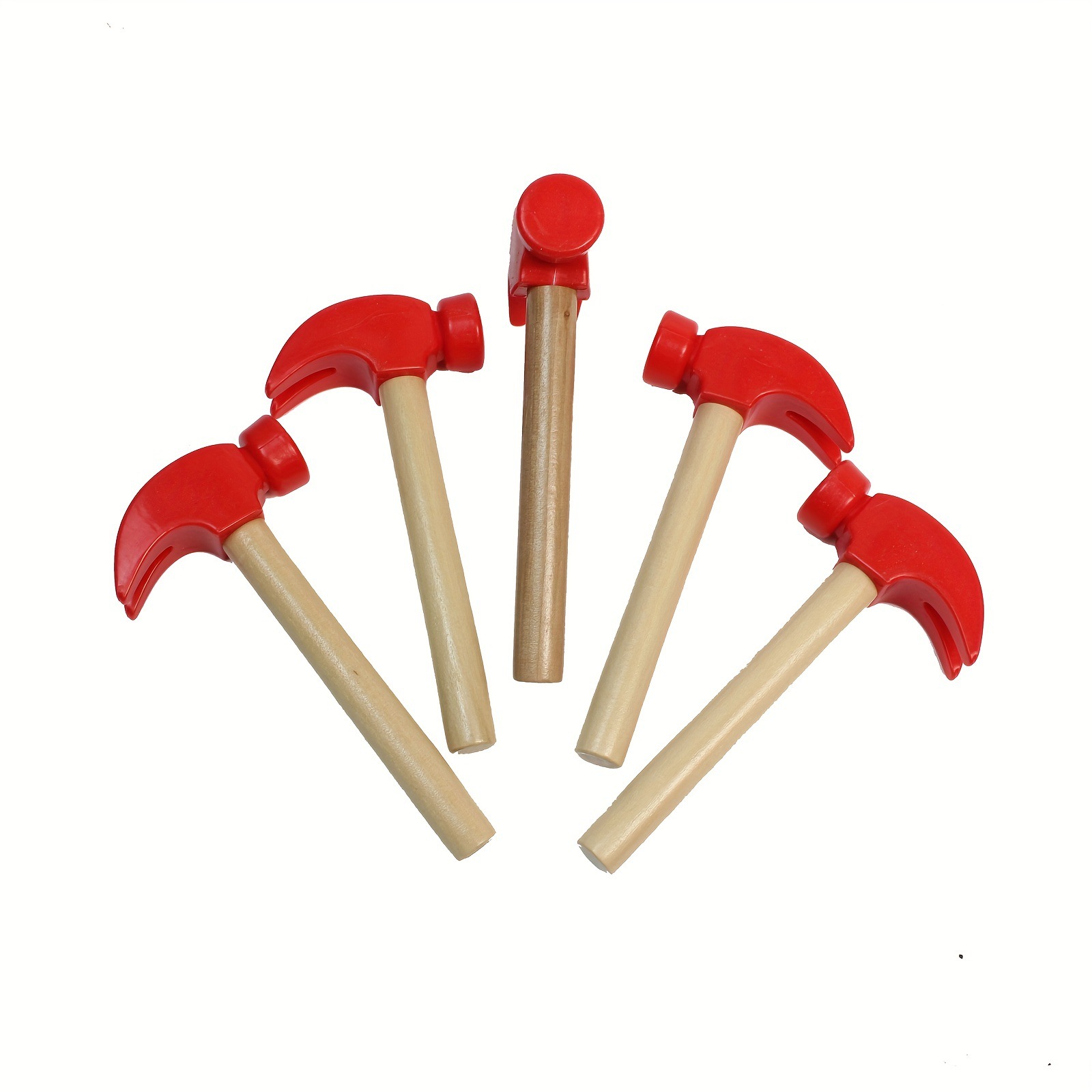 Martillo para niños martillo de madera juguete simulación pequeño martillo de madera tocando juguete pequeño martillo jardín de infantes Taller de madera herramienta de frotamiento