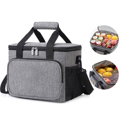 Amazon Best Seller Oxford Cloth Leak-Proof Insulated Tote Bag Waterproof Ice Pack Cross-border Lunch Bag Outdoor Picnic Bag