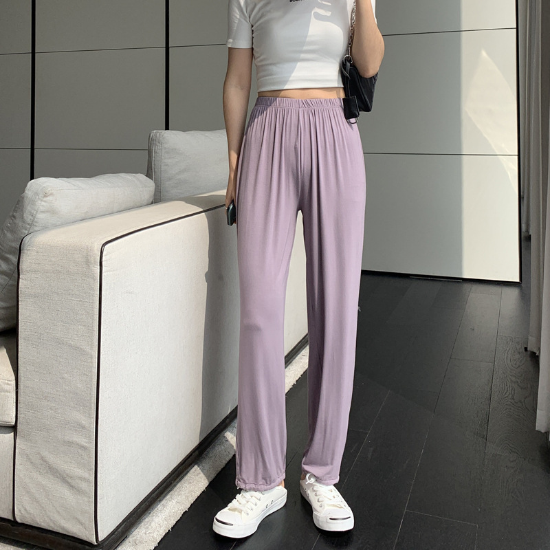 [Clearance] Korean-style Leggings Slim-fit Hollow-out Lace Cropped Leggings Women's Outer Wear Skin-friendly Cotton