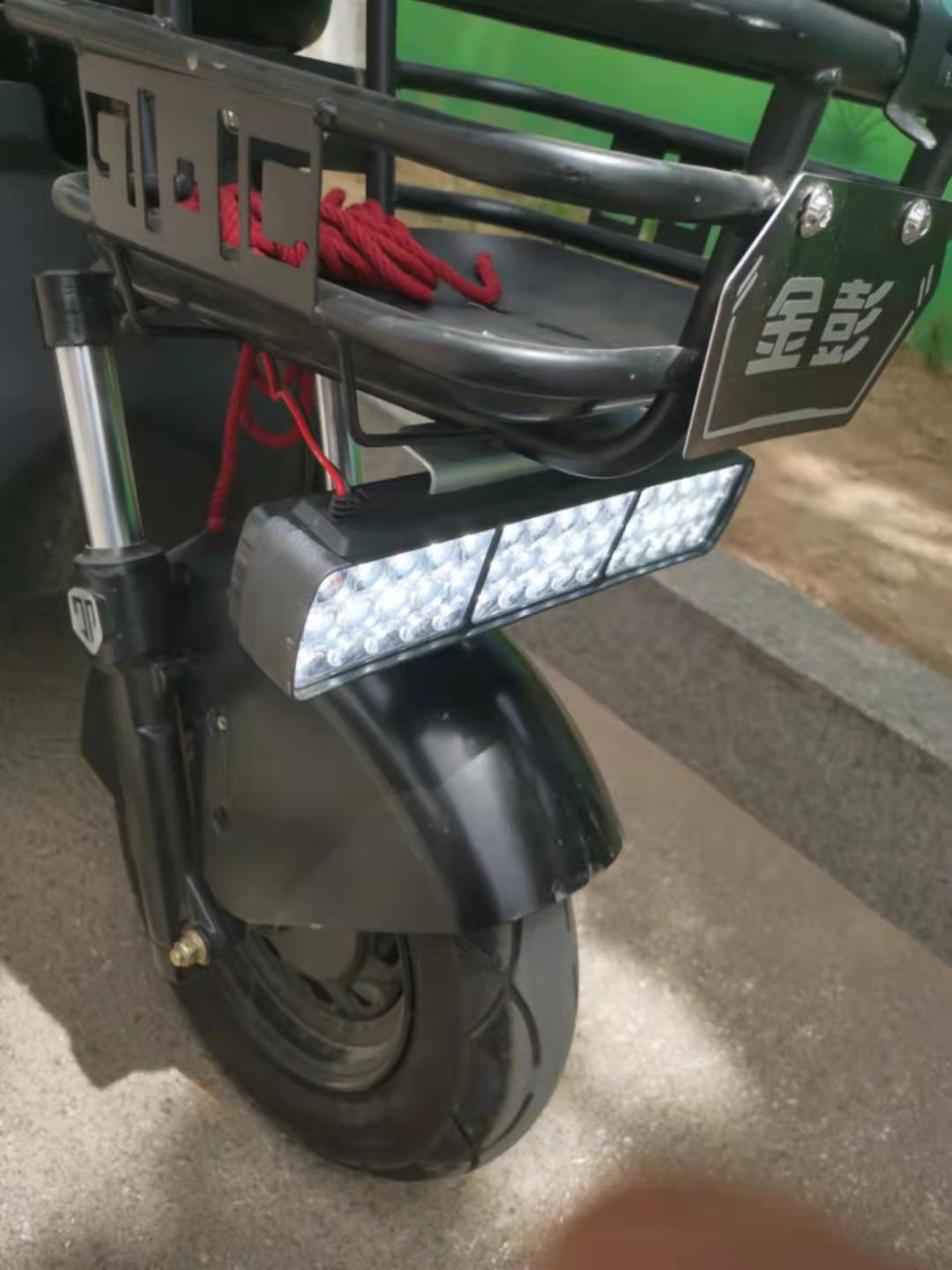 Electric Vehicle LED Strong Light Headlight 12V-80V Universal