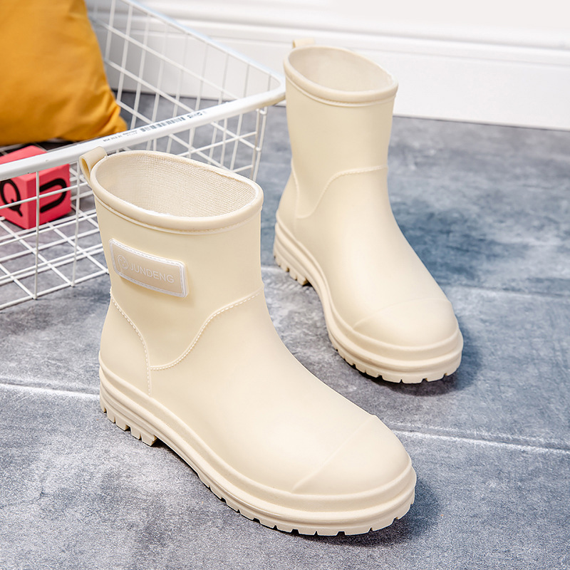 라이스 화이트 싱글 레이어 신발