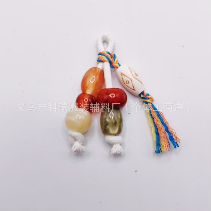 新款马丁鞋喵系美拉德珠链穿珠鞋挂包挂服装装饰品配件木珠别针球|undefined