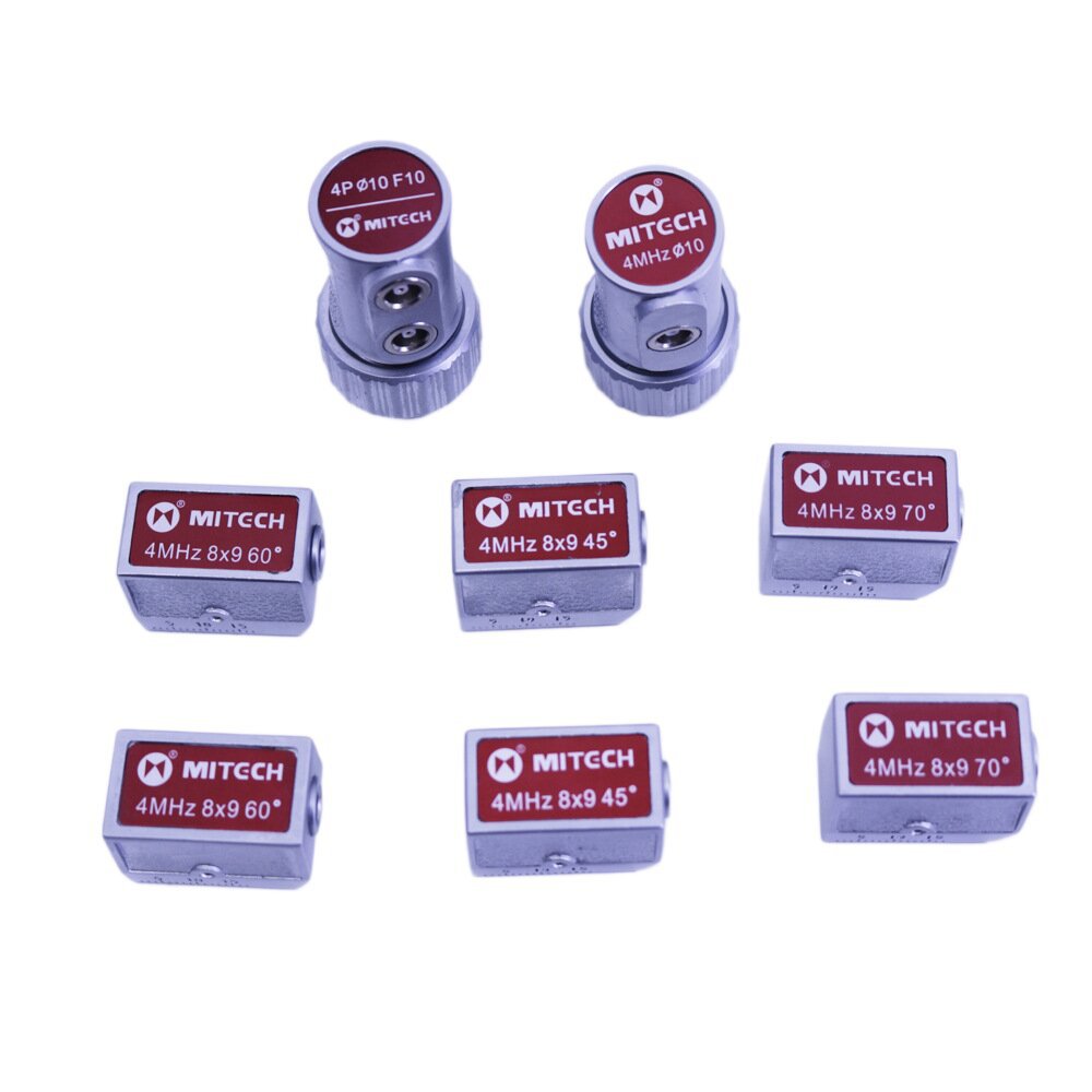 MITECH C9-C5电缆探头传感器4mhz双单探头456070角光束探头传感器