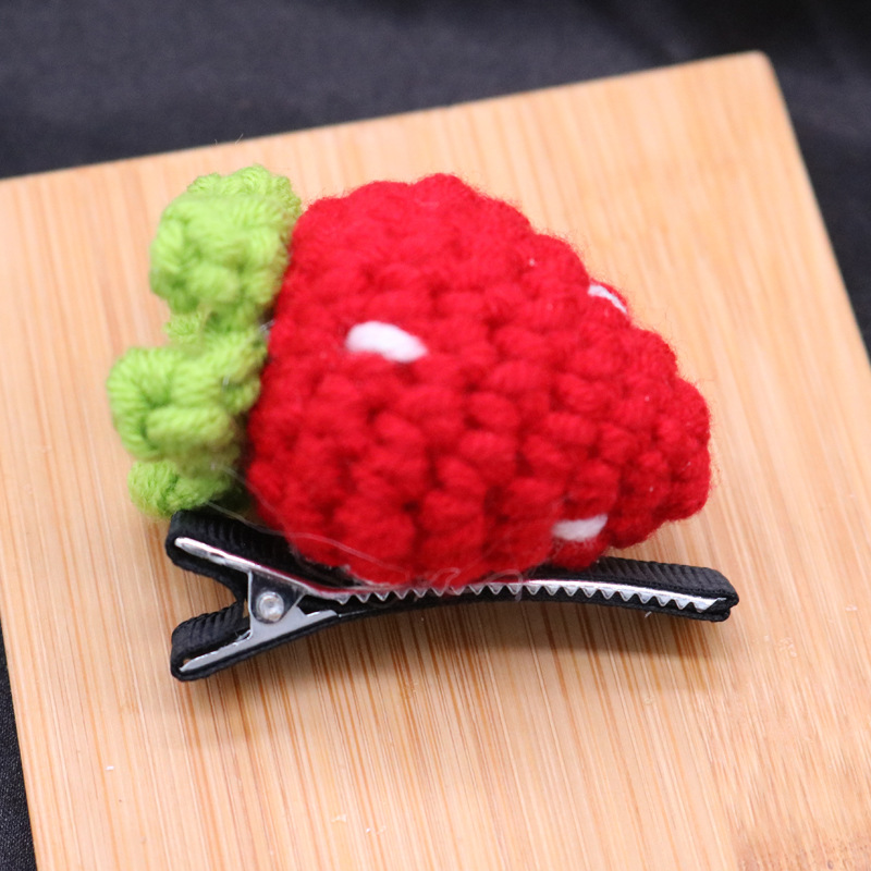 20#Strawberry hairpin