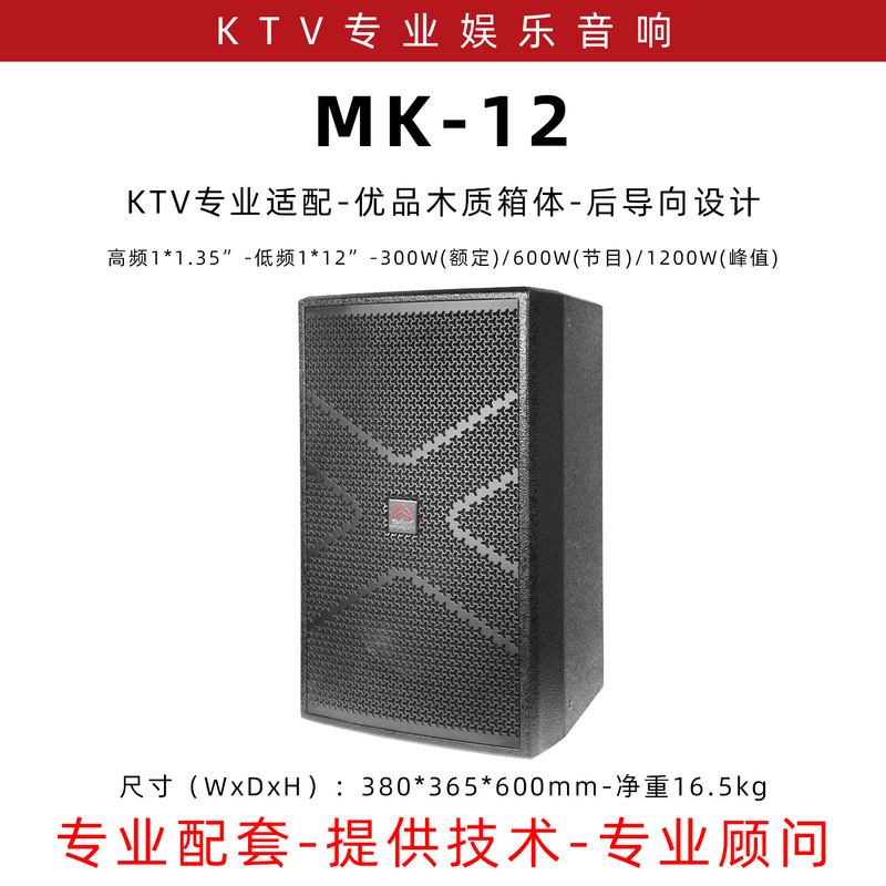 专业单12寸家庭娱乐KTV酒吧音响套装家用客厅卡拉OK影院组合音箱|undefined