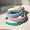 South Korean creamy cute goods, multicoloured sponge universal headband to go out