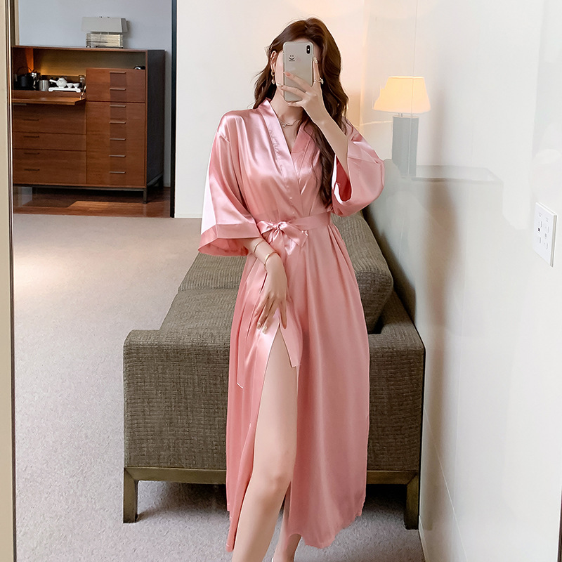 ✿M239#팥소가루 5부소매와 아이스실크가 길어진 스타일✦✿