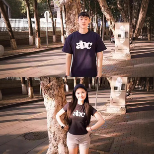 Summer Pure Cotton Short-Sleeved T-Shirt Couple Wear Lazy Style Loose Niche Design Tops for Men and Women Student Trendy Class Uniforms