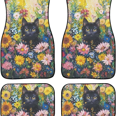 Avtomobil döşəmə paspasları — Velvet Non-Slip Wholesale Dropshipping - car-floor-mats-41-3344cm-two-piece-set