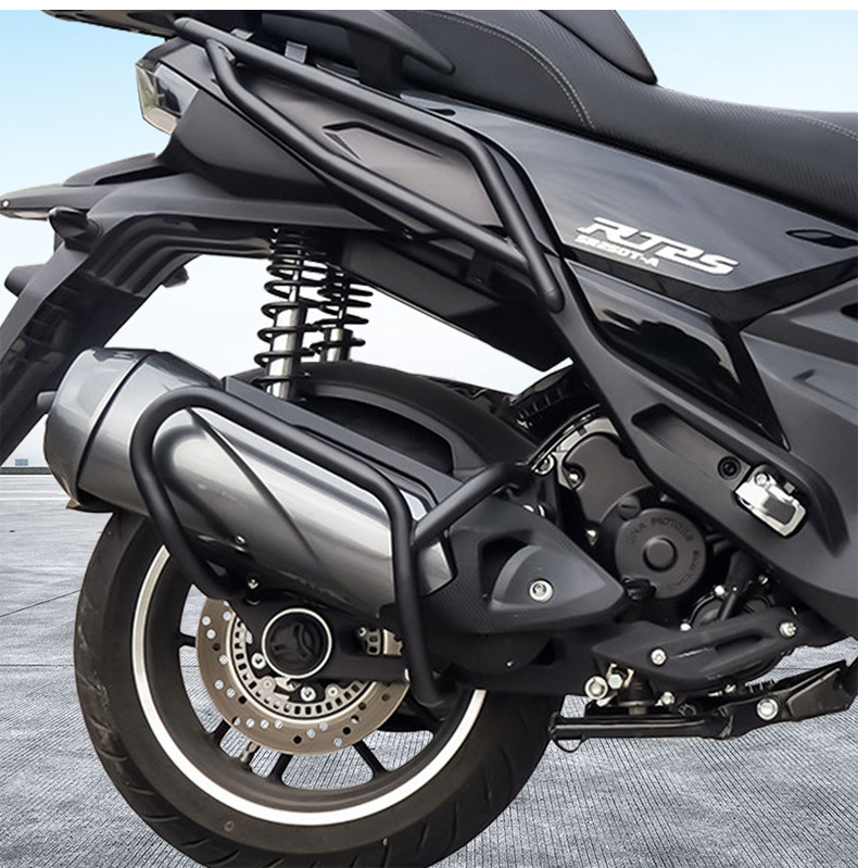 Suitable for Zongshen Cyclone Rt2S Bumper Rt250 Front and Rear Full Surround Protective Bar Scooter Anti-Fall Guard Bar