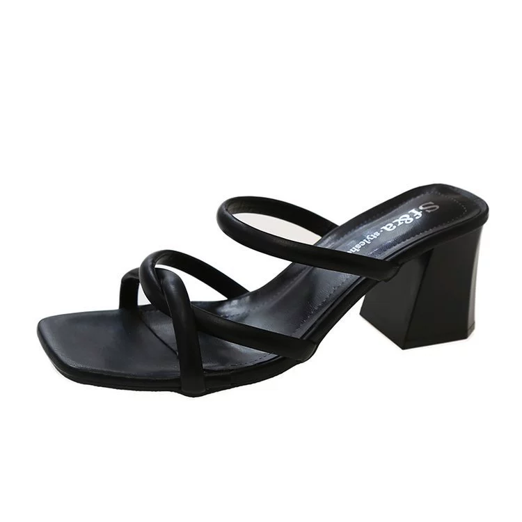Summer sandals with a strap, 2024 years