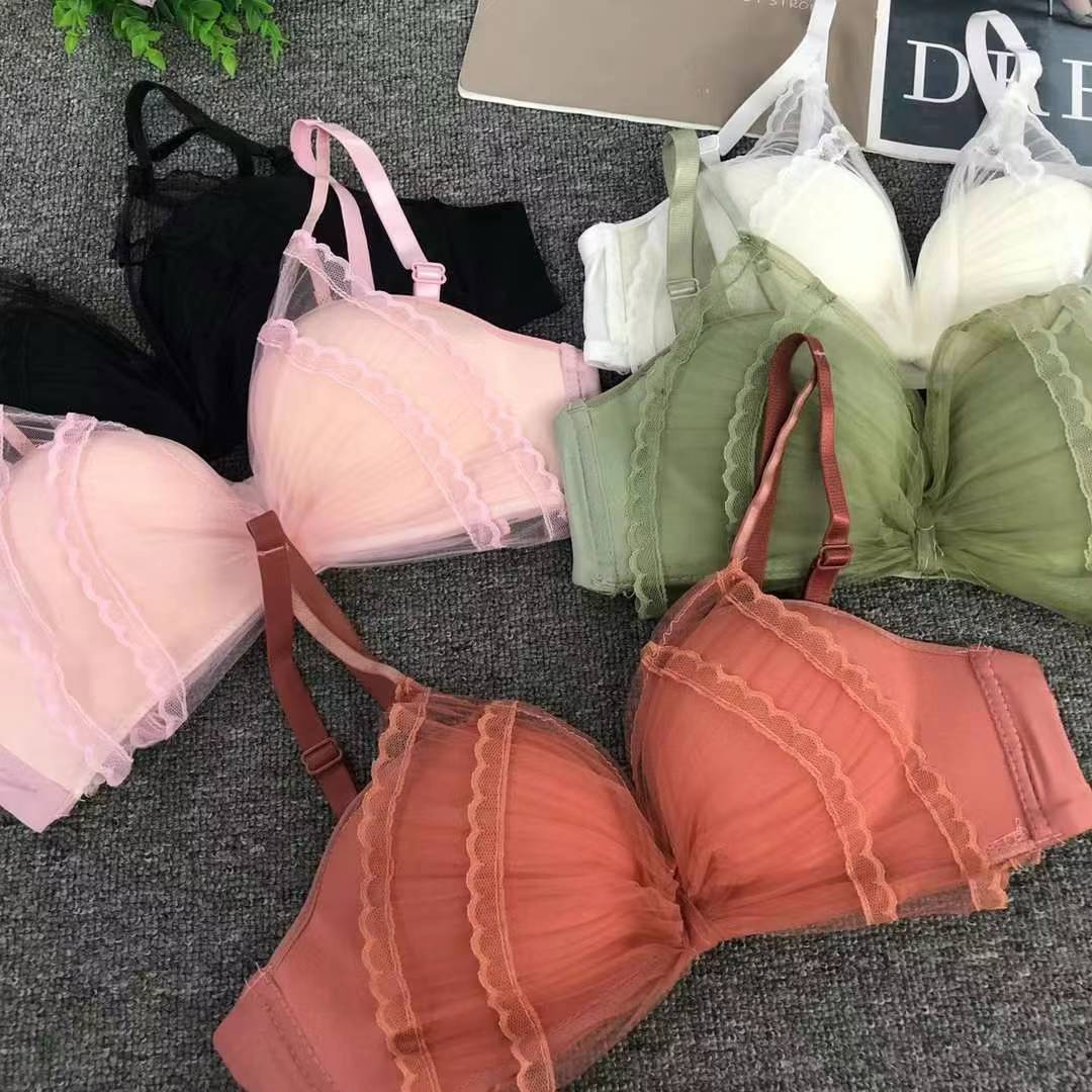 Nuevo sujetador de encaje ajustable, cintura, ropa interior, pecho pequeño, ropa interior cómoda, sujetador al por mayor