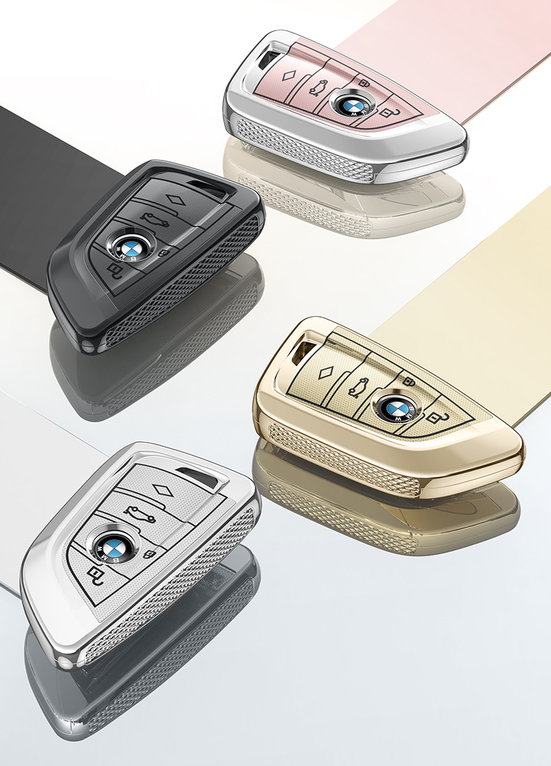 For BMW 3 Series Blade Key Case x1 x2 x3 x5 x7 530i x3 525i 3 Key Cover