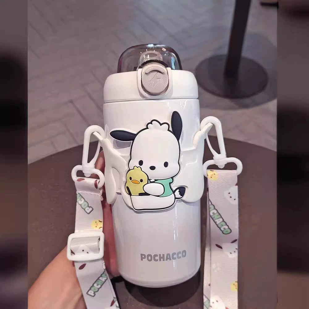 Aikos Sanrio Детский термос в термоизоляции для первоклассников Yugui собака особенная девочка 201316 Новый водяной cup