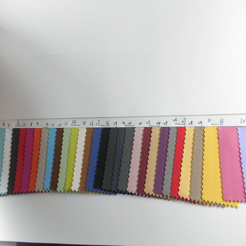 单面仿超纤 布底绒面超纤皮料服装家具鞋材笔记本皮套人造革面料