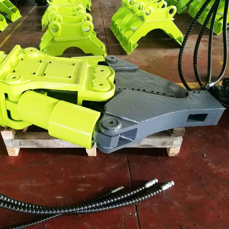 挖机液压双缸剪钢筋废铁切断鹰嘴钳厂房拆除旋转液压剪