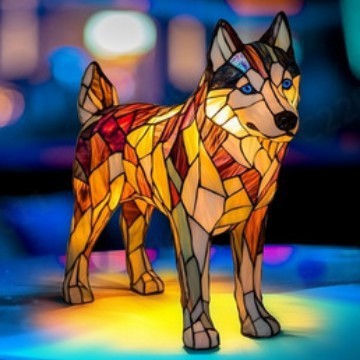 跨境Cat Lamp-Dachshund Lamp-Bigfoot Lamp树脂雕像LED灯摆件|undefined