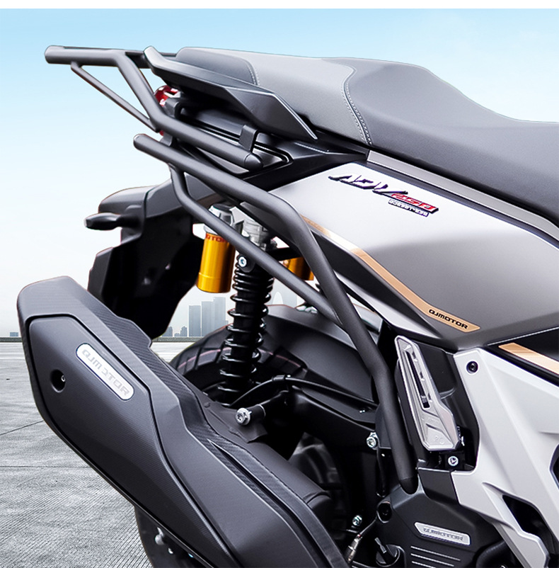 Suitable for Qianjiang Hong 250Adv Bumper Anti-Fall and Anti-Collision Scooter Bumper Front and Rear Fully Surrounded Protective Bar Modification