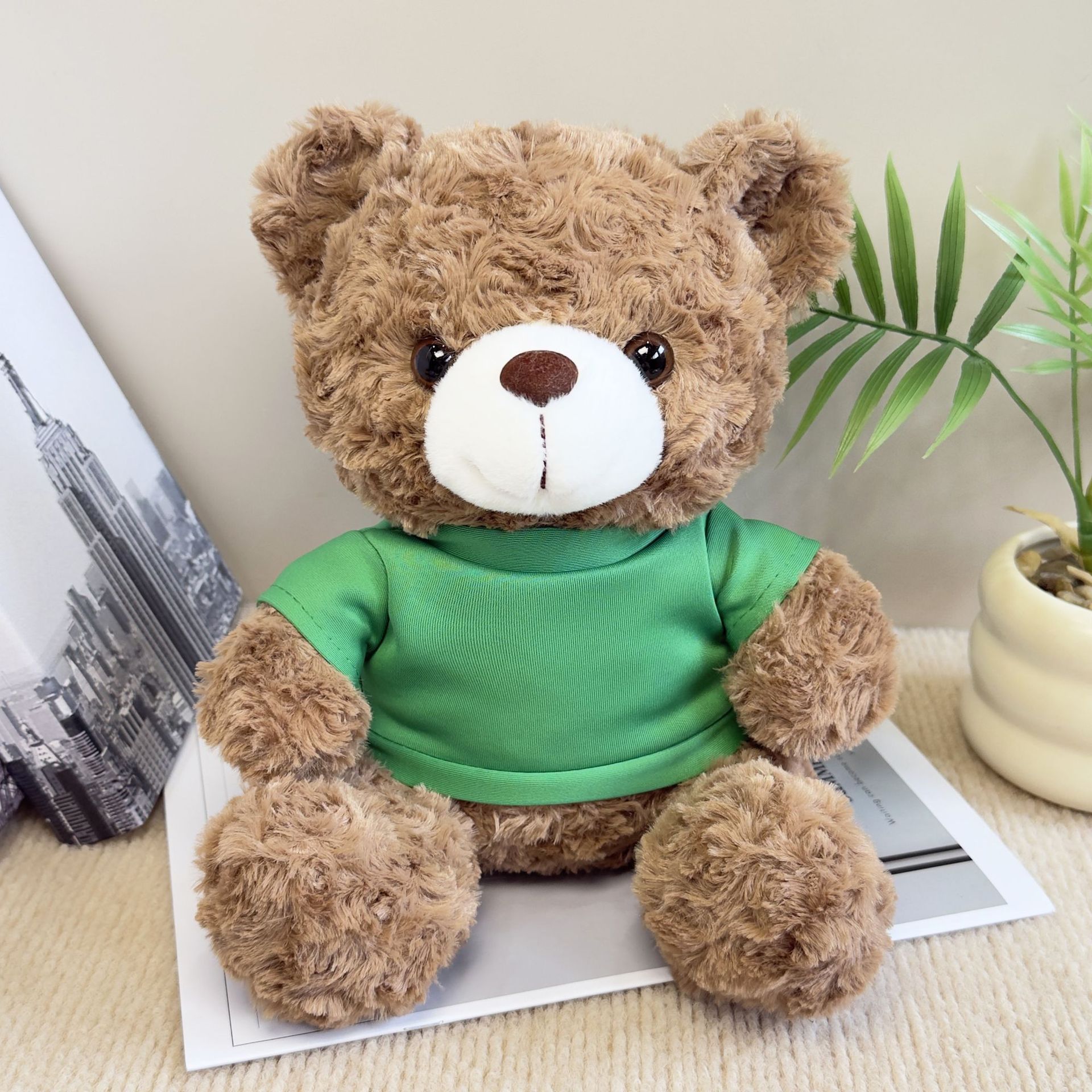 Osos de peluche abrazar osos muñecas muñecas agarrar muñecas regalo para niños impresión LOGO regalo juguetes de peluche