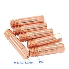 Cross-border 15AK protective mouth second welding gun accessories protective cover 15AK conductive mouth protective nozzle conductive nozzle 12PCS