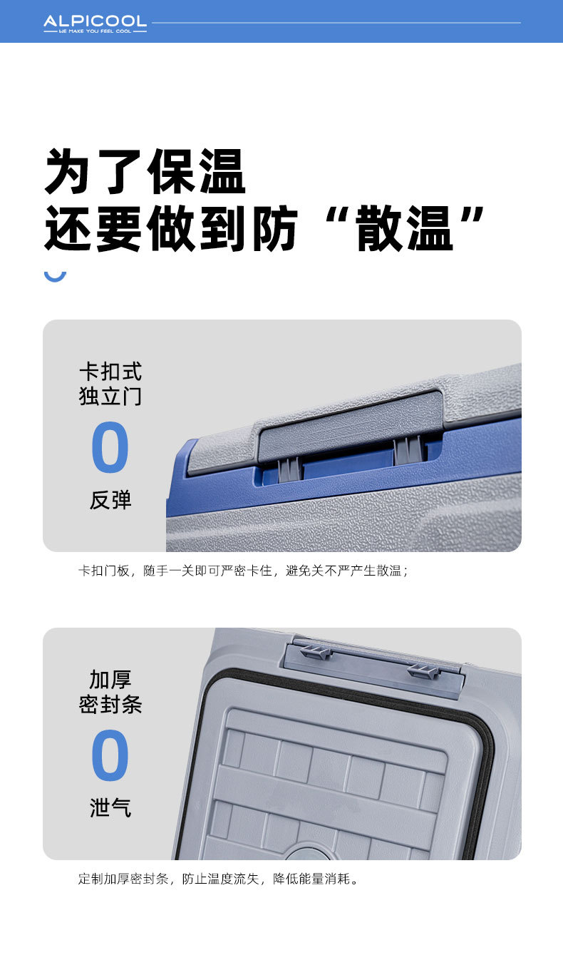 Ice Tiger Compressor Car Refrigerator Car Home Dual-use Refrigeration 12v24v Portable KID35 Dormitory Mini Refrigerator