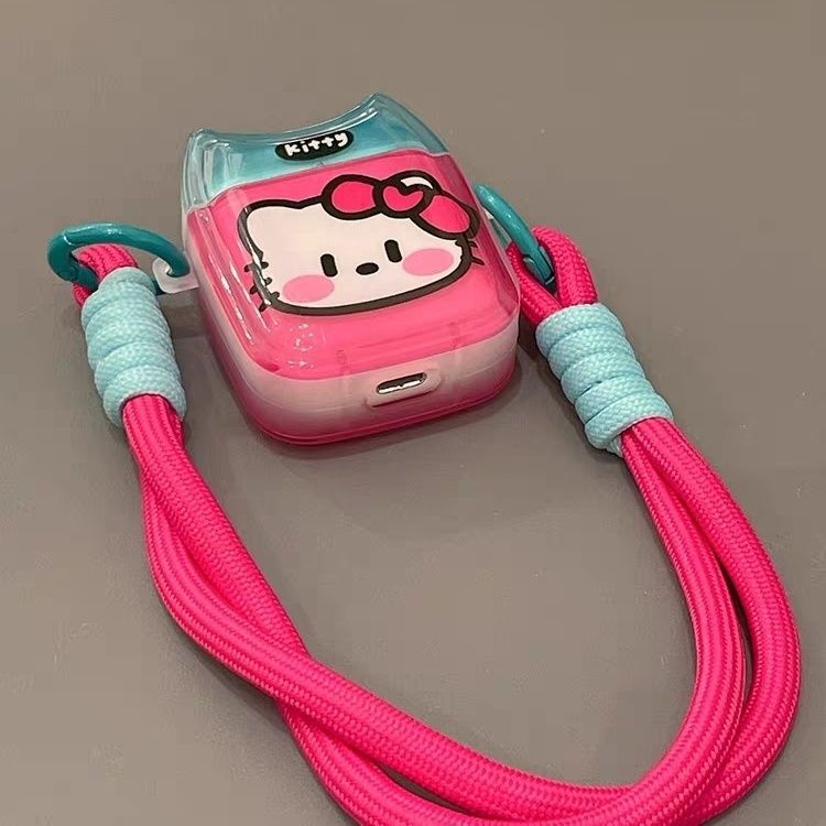 可爱卡通Kitty猫小新适用苹果耳机保护套airpodspro2耳机壳pro/2|undefined