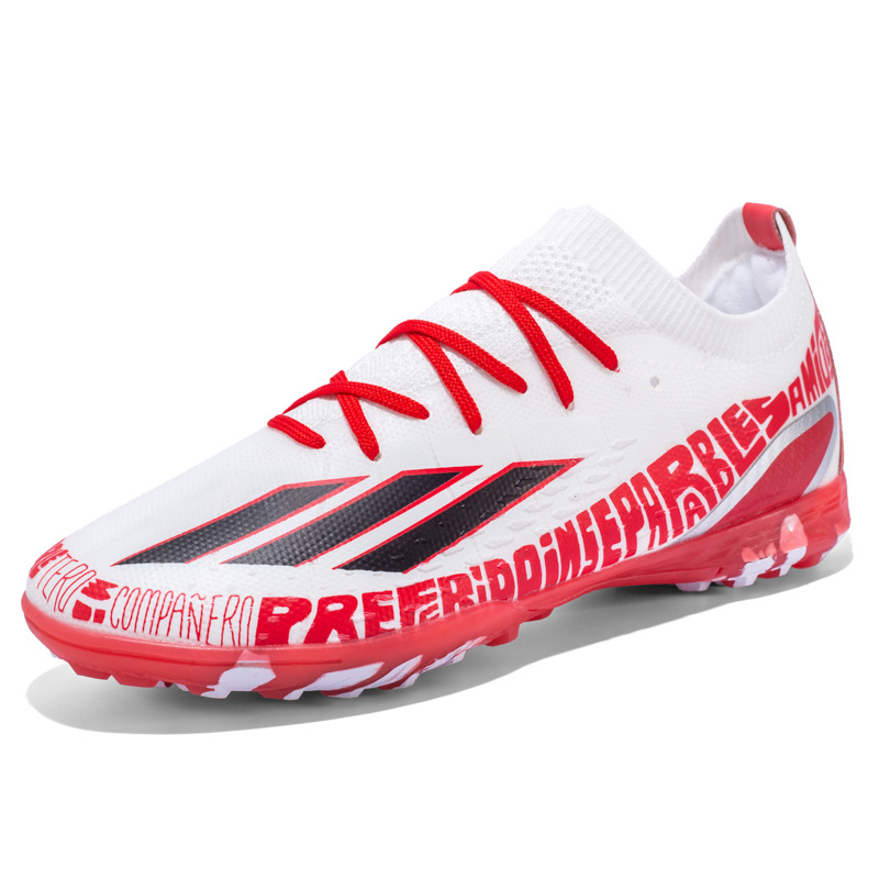 Transfronterizo nuevos hombres y mujeres zapatos transpirables zapatos de fútbol de interior hierba uñas largas uñas cortas zapatos de fútbol