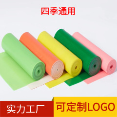 パチンコ皮筋メーカー卸売り四季0.5フィットネス弾力引張り乳フィルム2色双加硫扁皮筋グループ